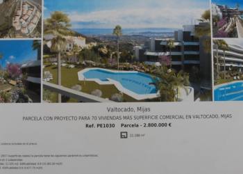 Vender Mijas - Valtocado de PARCELA CON PROYECTO DE 70 VIVIENDAS Y SUPERFICIE COMERCIAL  EN VALTOCADO - 2